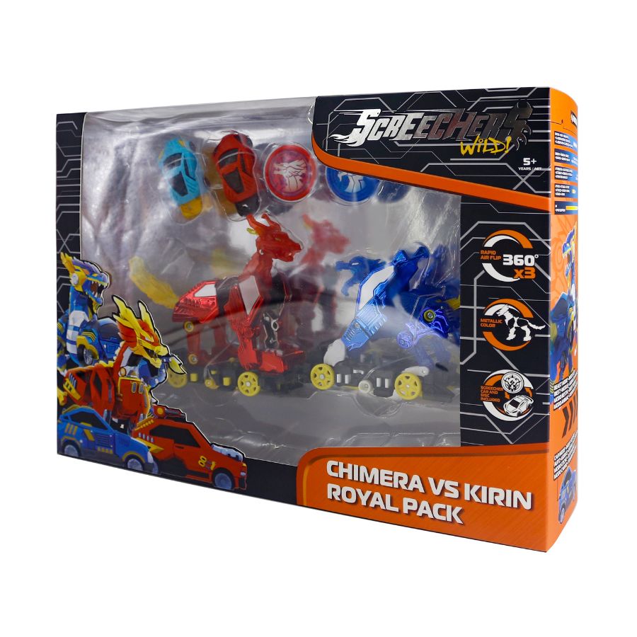 BĂNG HỎA THẦN LONG SCREECHERS WILD 4 EU685404