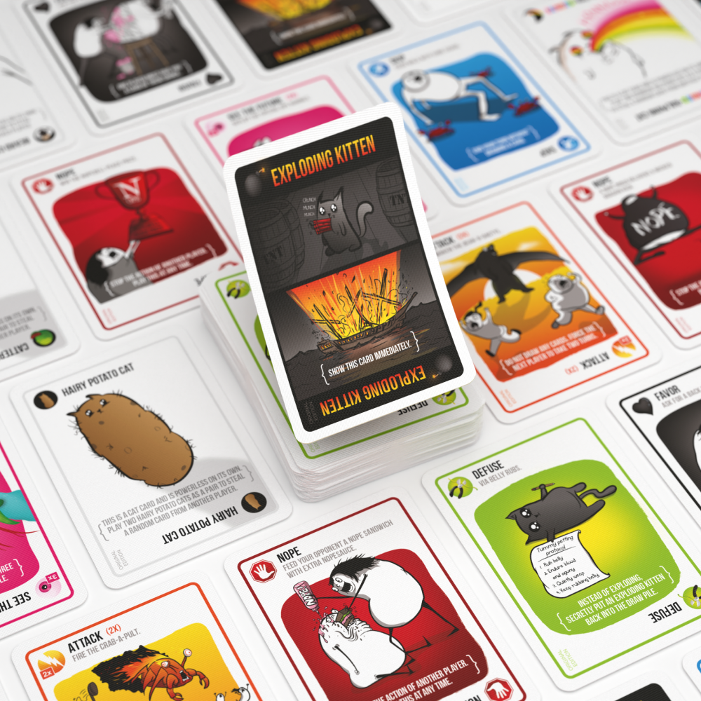 Đồ Chơi Board Game Exploding Kittens - Mèo Nổ BGVN BGVN010