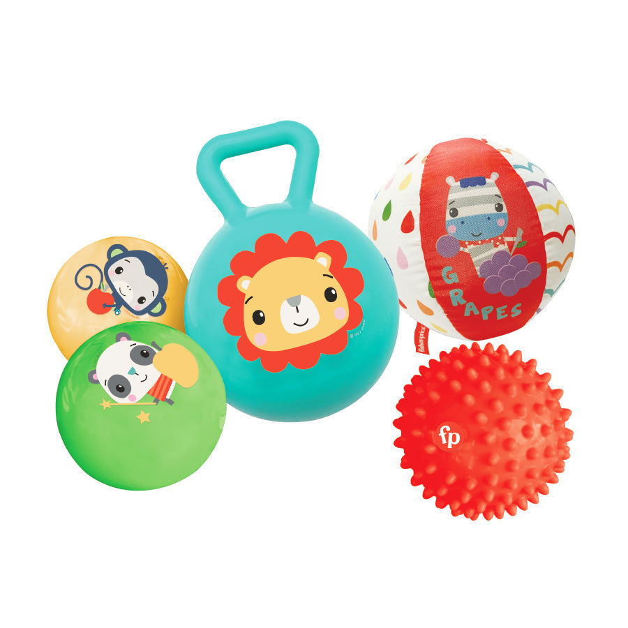 Bộ đồ chơi banh mềm 5 món cho bé FISHER-PRICE F0906