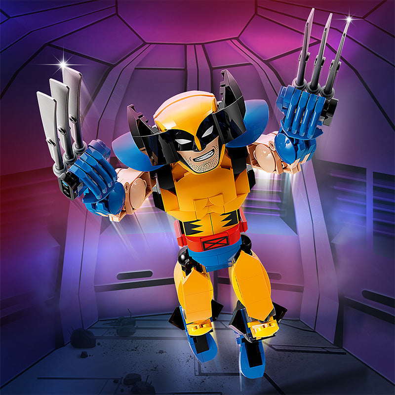 Đồ chơi lắp ráp Mô hình Người Sói Wolverin LEGO SUPERHEROES 76257