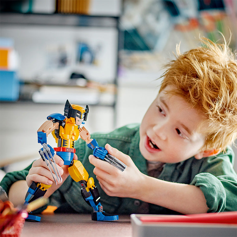 Đồ chơi lắp ráp Mô hình Người Sói Wolverin LEGO SUPERHEROES 76257