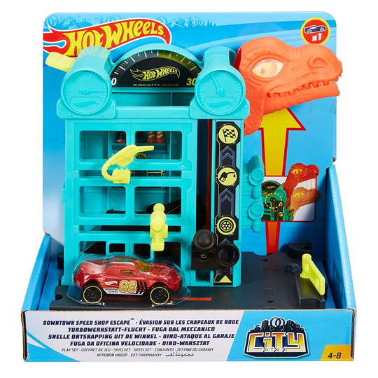 Trạm xăng dầu mãng xà Hot Wheels city HOT WHEELS FRH28