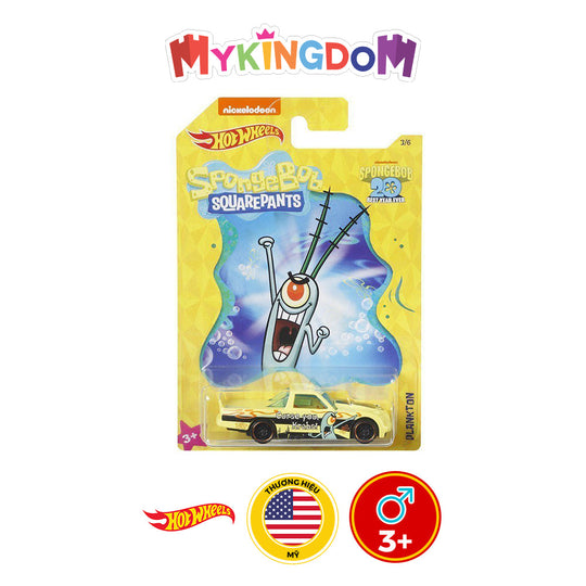 Siêu xe chủ đề SPONGEBOB CIRCLE TRUCKER HOT WHEELS GDG83