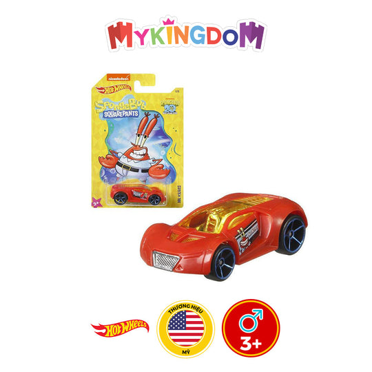 Siêu xe chủ đề SPONGEBOB ULTRA RAGE HOT WHEELS GDG83