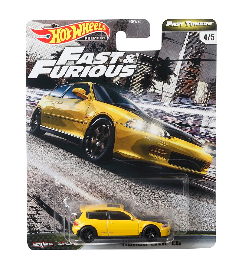 Siêu xe Fast & Furious HONDA CIVIC EG HOT WHEELS GBW75