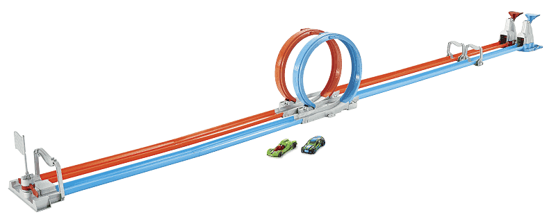 Đường đua xoắn kép siêu tốc xếp gọn Hot Wheels HOT WHEELS GFH85