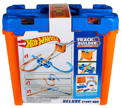 Thùng phụ kiện phức hợp siêu đẳng Hot Wheels xanh HOT WHEELS GGP93
