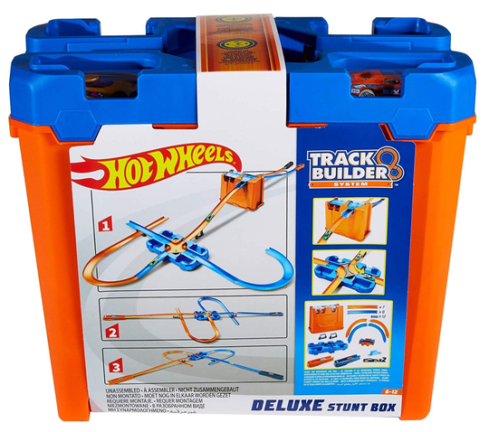 Thùng phụ kiện phức hợp siêu đẳng Hot Wheels xanh HOT WHEELS GGP93