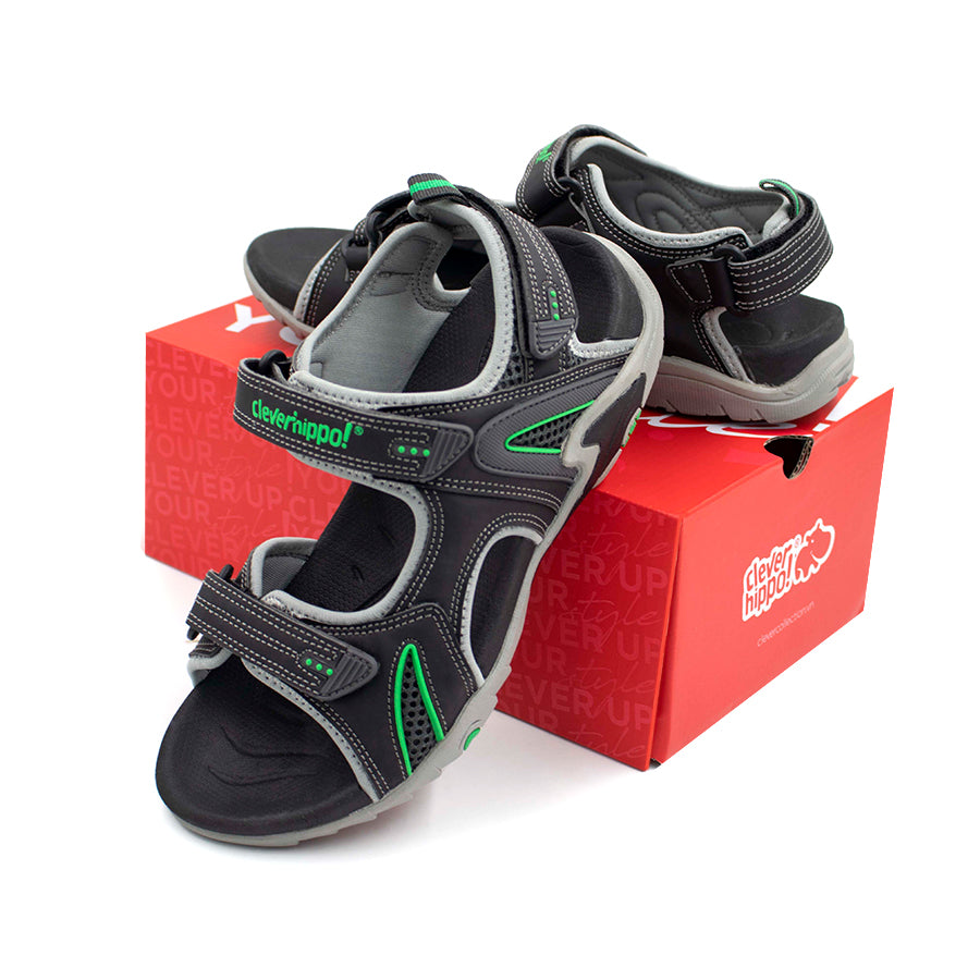 Giày Sandals Active Xanh Lá Clever Hippo SD602/GREEN