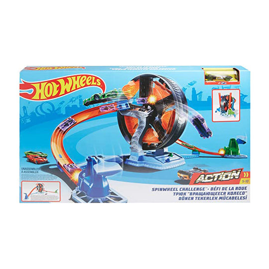 Bộ đường đua Hot Wheels vòng xoay thần tốc HOT WHEELS GJM77