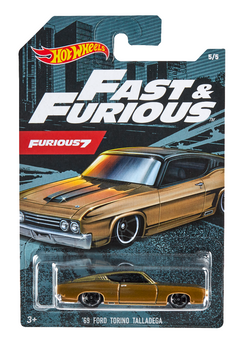 Siêu xe Fast and Furious 69 FORD TORINO TALLADEGA HOT WHEELS GDG44