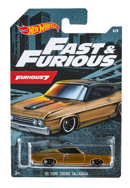 Siêu xe Fast and Furious 69 FORD TORINO TALLADEGA HOT WHEELS GDG44