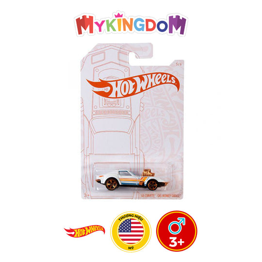 Siêu xe phiên bản ngọc trai 68 CORVETTE - GAS MONKEY GARAGE HOT WHEELS GJW48