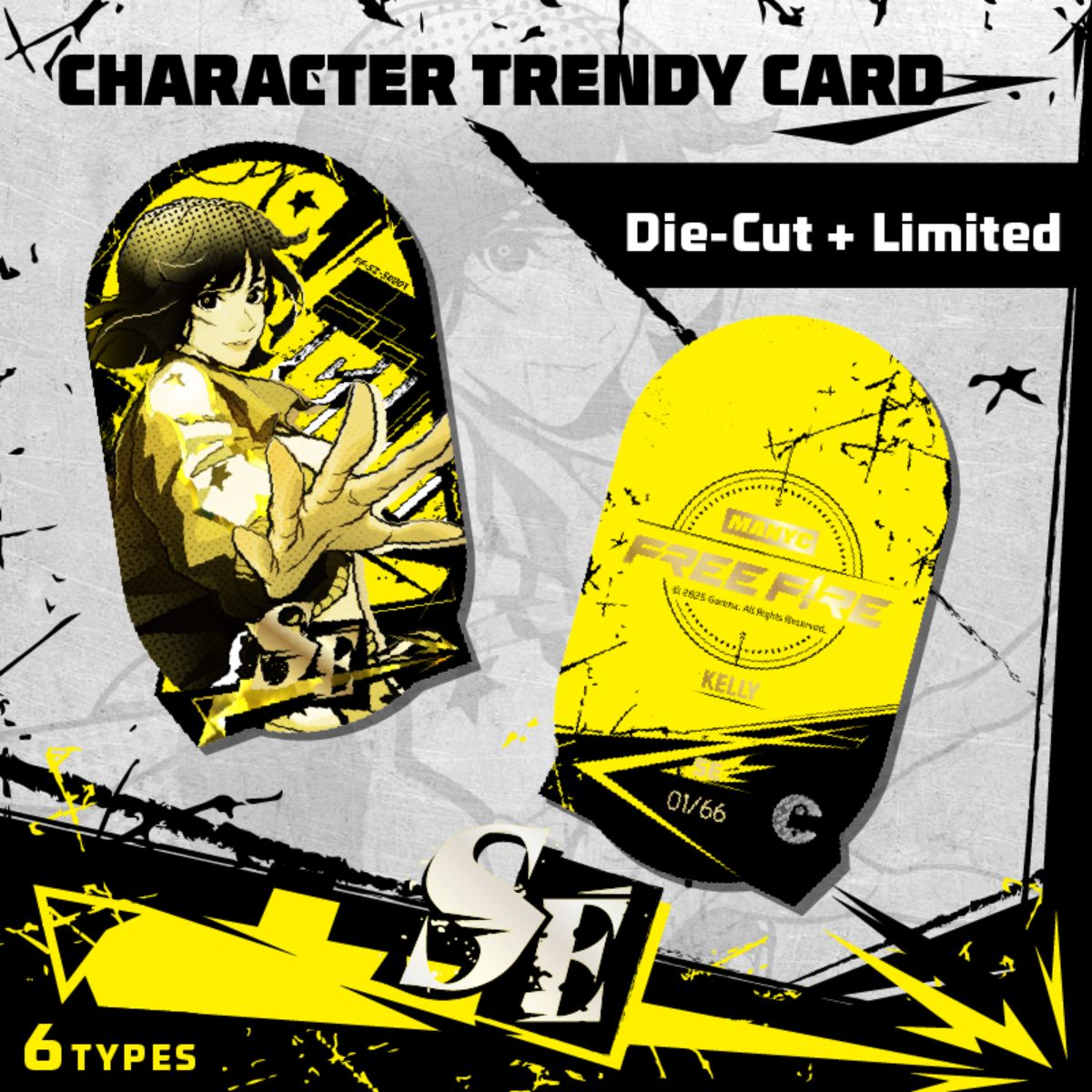 Đồ Chơi Gói Thẻ Sưu Tập Manyc Free Fire - Blaze Core TRADING CARD MYC01FFO01C01F11-BC