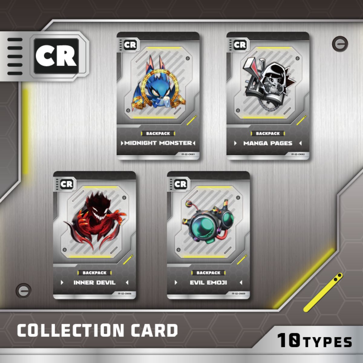 Đồ Chơi Gói Thẻ Sưu Tập Manyc Free Fire - Spark Flow TRADING CARD MYC01FF01C01F11-SF