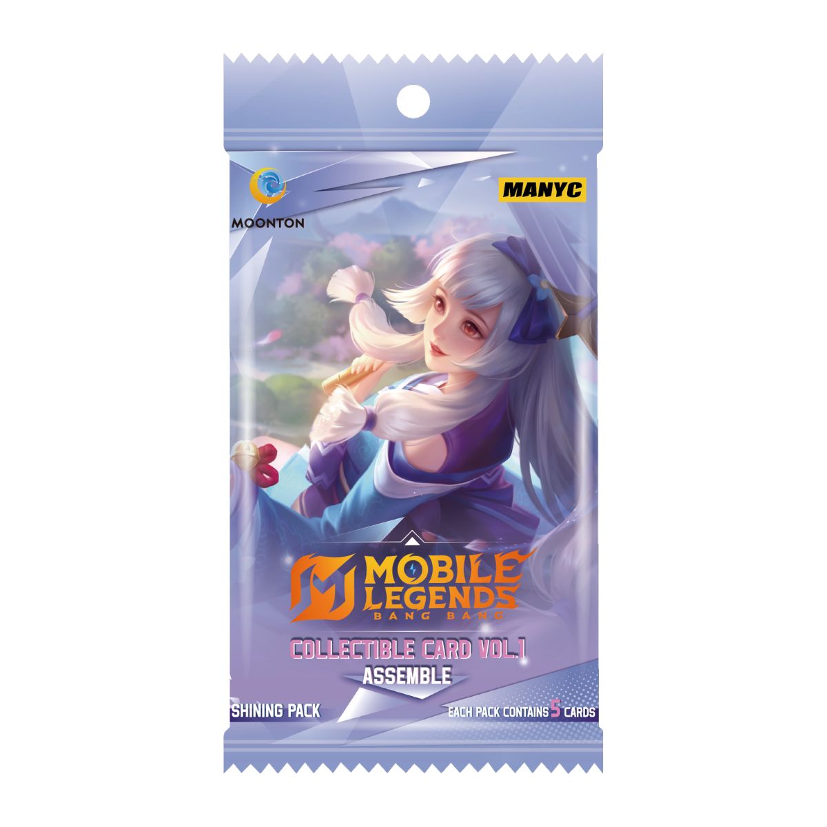 Đồ Chơi Gói Thẻ Sưu Tập Manyc Mobile Legend Bang Bang - Shining TRADING CARD MYC01MLBB01C01F09-SP