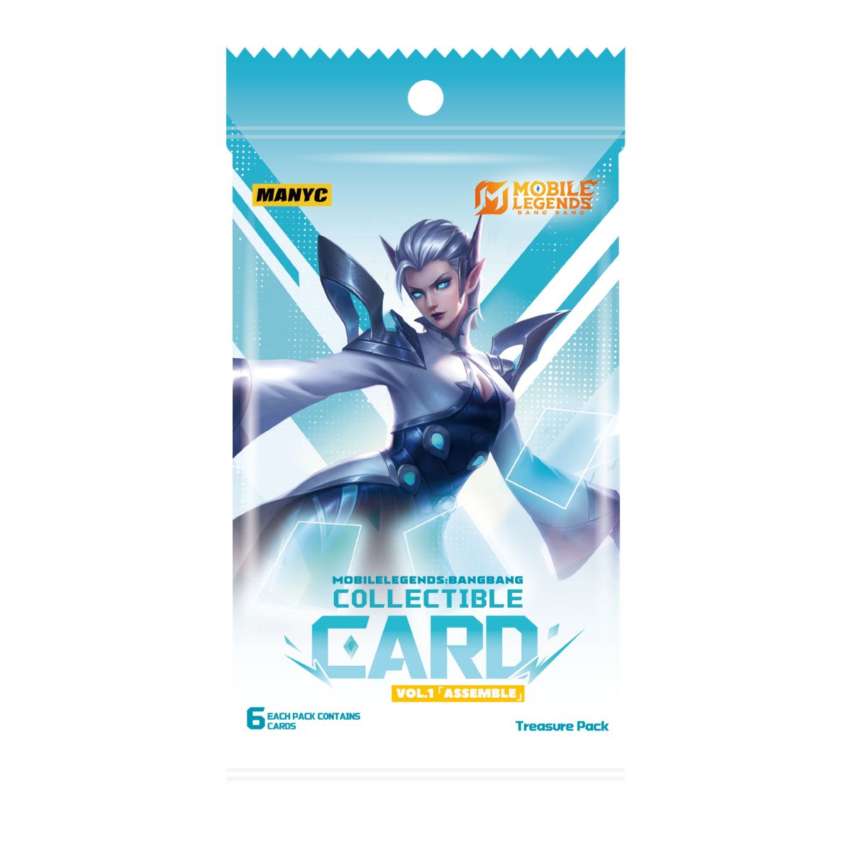 Đồ Chơi Gói Thẻ Sưu Tập Manyc Mobile Legend Bang Bang - Treasure TRADING CARD MYC01MLBB01C01F09-TP