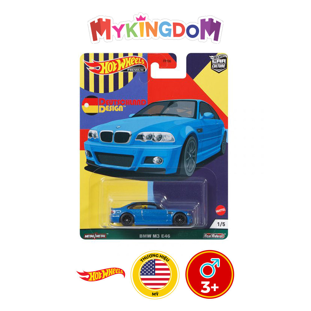 Siêu xe sang trọng BMW M3 E46 HOT WHEELS FPY86