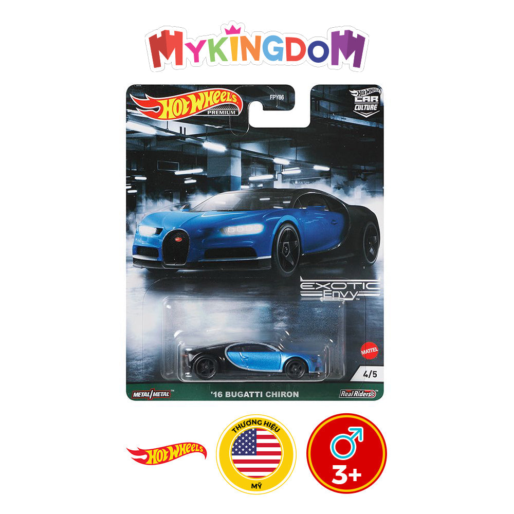 Siêu xe sang trọng BUGATTI CHIRON HOT WHEELS FPY86
