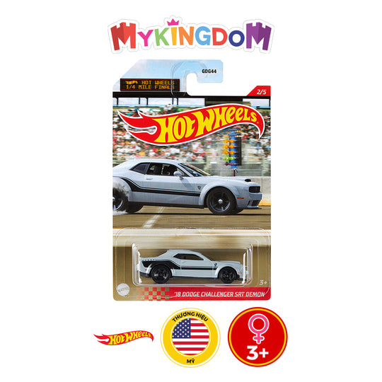 Siêu xe thể thao AUTOMOTIVE 18 DODGE CHALLENGER S HOT WHEELS GDG44