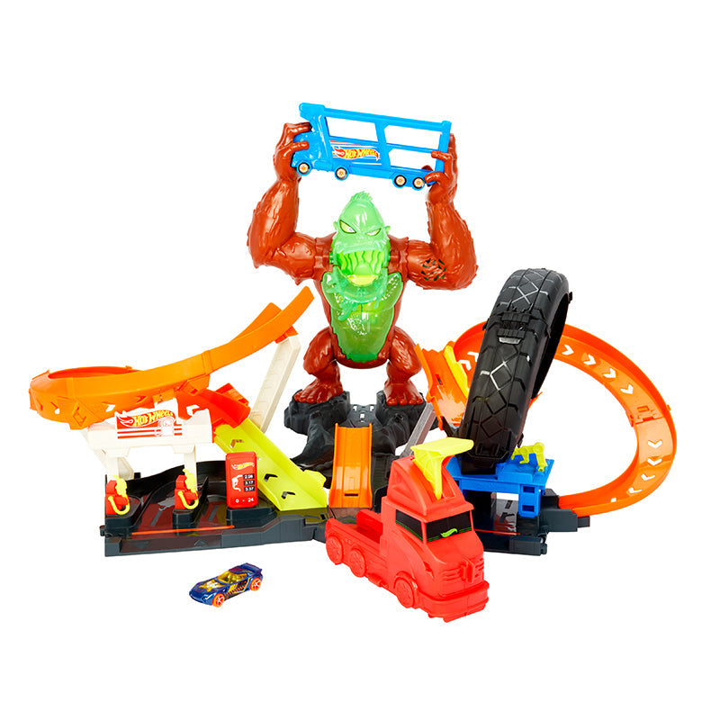 Bộ Hot Wheels Thành Phố Khỉ Đột Gorllia HOT WHEELS GTT94