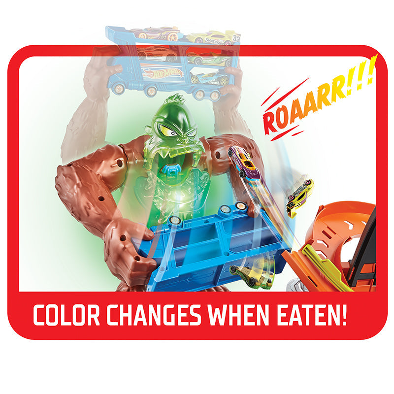 Bộ Hot Wheels Thành Phố Khỉ Đột Gorllia HOT WHEELS GTT94