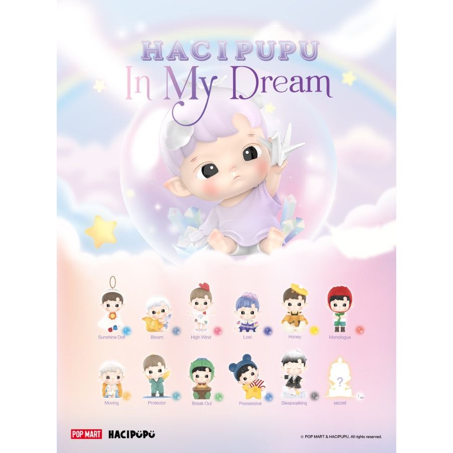 Mô Hình HACIPUPU In My Dream POP MART 6941848241887