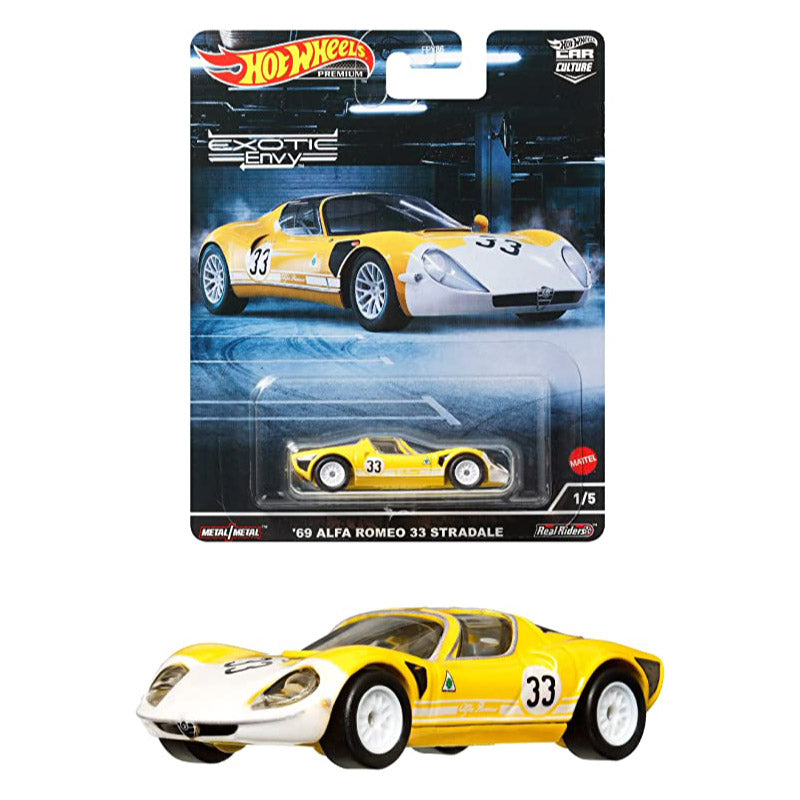 Siêu xe hạng sang ALFA ROMEO 33 STRADALE HOT WHEELS FPY86