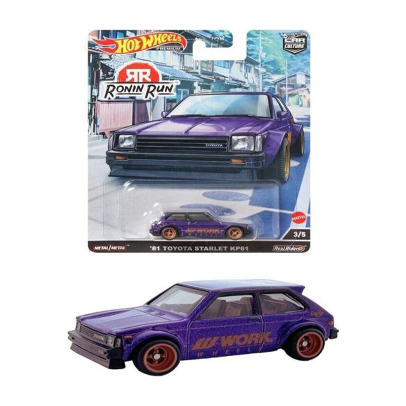 Siêu xe hạng sang 81 TOYOTA STARLET KP61 HOT WHEELS FPY86