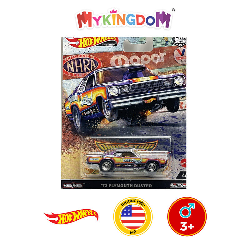 Siêu xe hạng sang 73 PLYMOUTH DUSTER HOT WHEELS FPY86