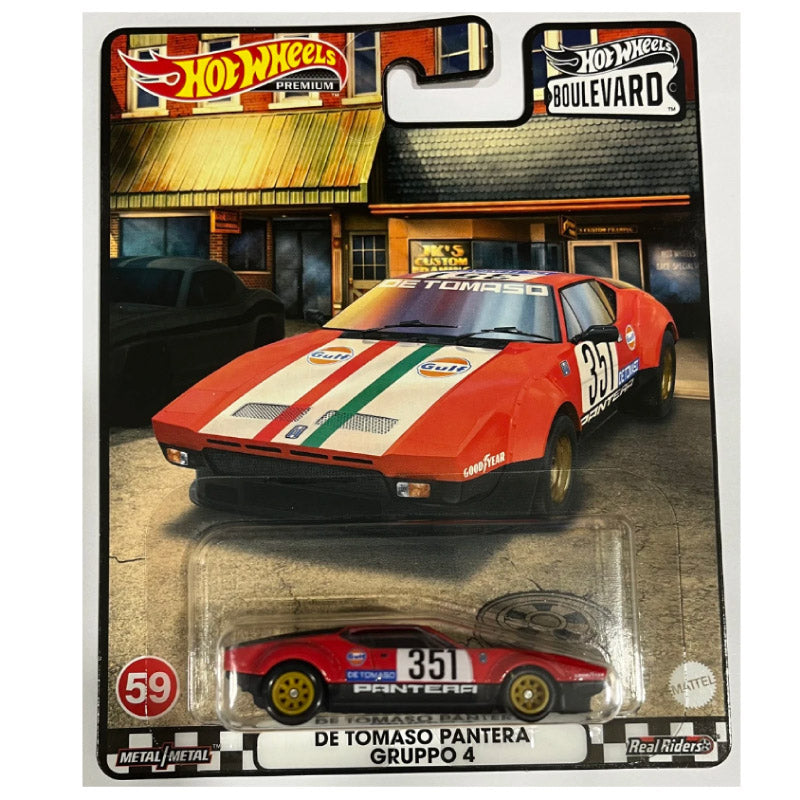 Siêu xe BOULEVARD - DE TOMASO PANTERA GRUPPO 4 HOT WHEELS GJT68
