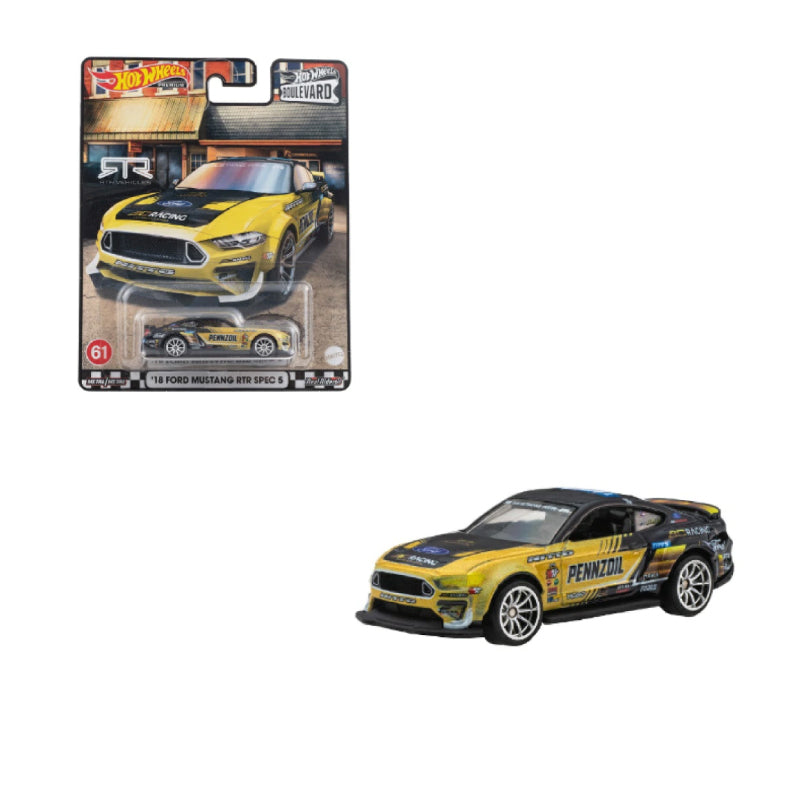 Siêu xe BOULEVARD 18 MUSTANG RTR HOT WHEELS GJT68
