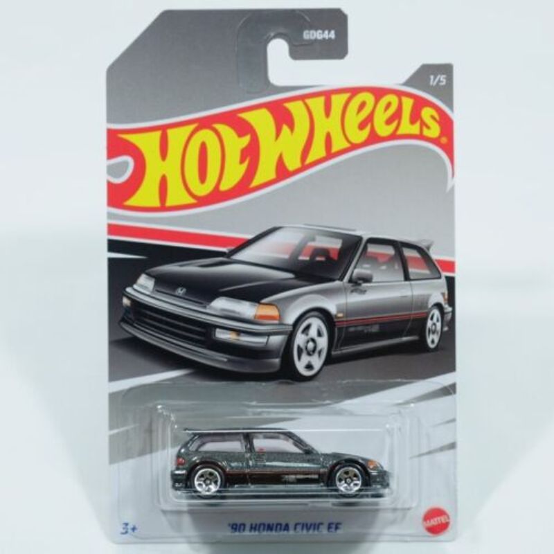 Siêu xe thể thao 1990 HONDA CIVIC EF HOT WHEELS GDG44