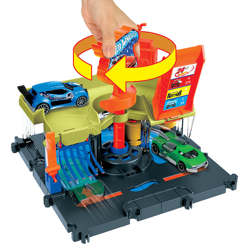 Trạm Rửa Xe Hot Wheels City HOT WHEELS HDR24