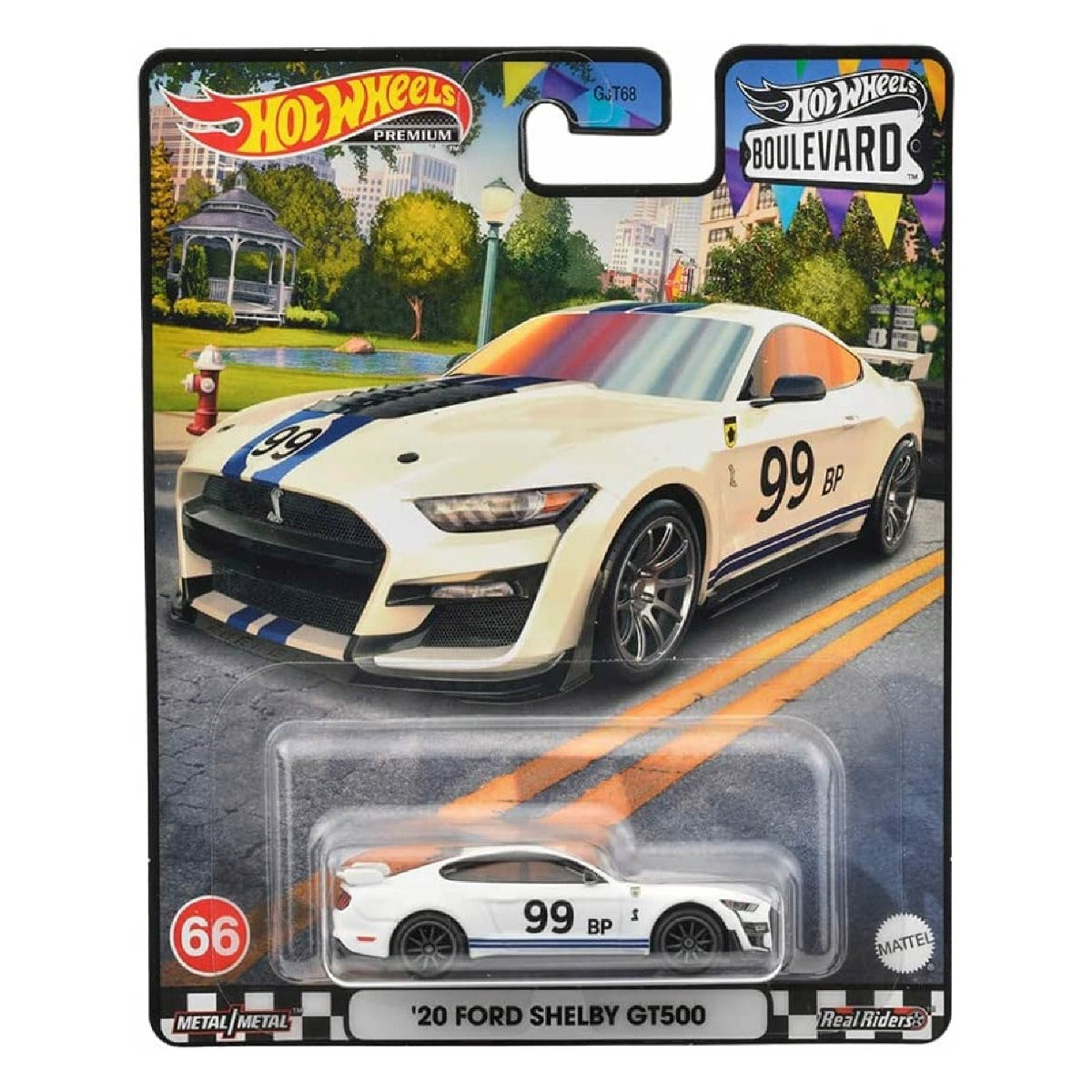 Siêu xe BOULEVARD 2020 FORD MUSTANG SHELBY GT 500 HOT WHEELS GJT68