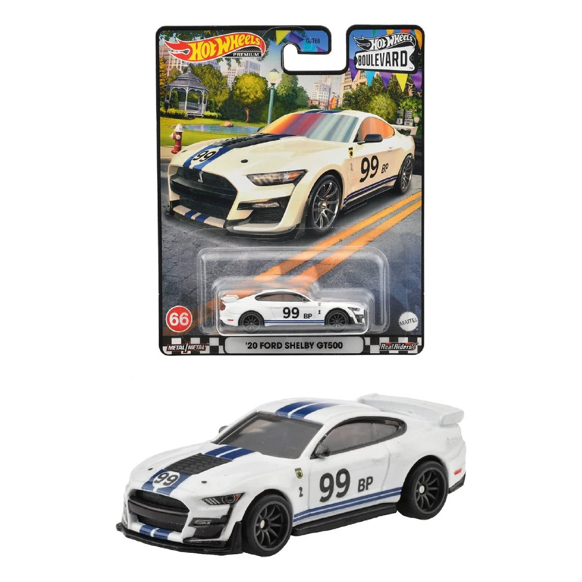 Siêu xe BOULEVARD 2020 FORD MUSTANG SHELBY GT 500 HOT WHEELS GJT68
