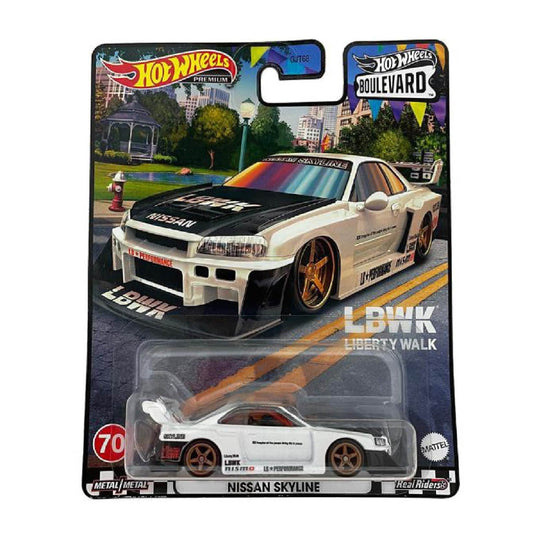 Siêu xe BOULEVARD LB-ER34 NISSAN SKYLINE HOT WHEELS GJT68