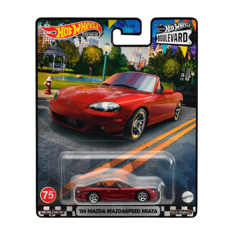 Siêu xe BOULEVARD 03 MAZDA MAZDASPEED MIATA HOT WHEELS GJT68