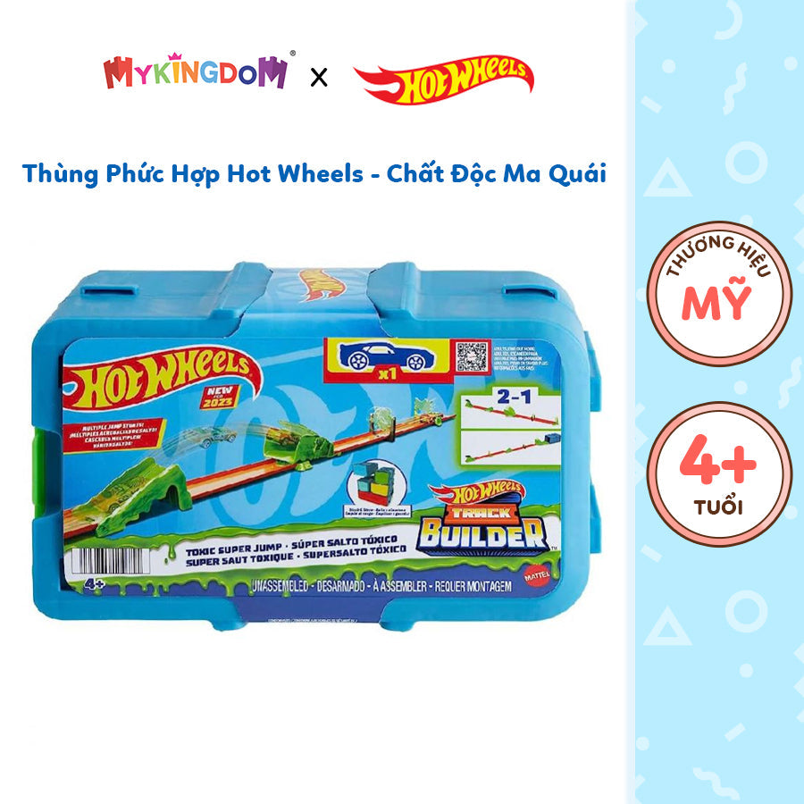 Thùng Phức Hợp - Chất Độc Ma Quái HOT WHEELS HNJ66