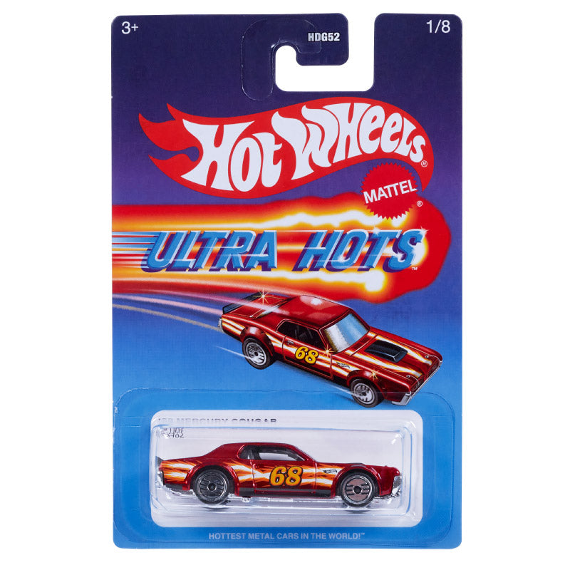 Siêu xe Ultra Hots - 68 MERCURY COUGAR HOT WHEELS HDG52
