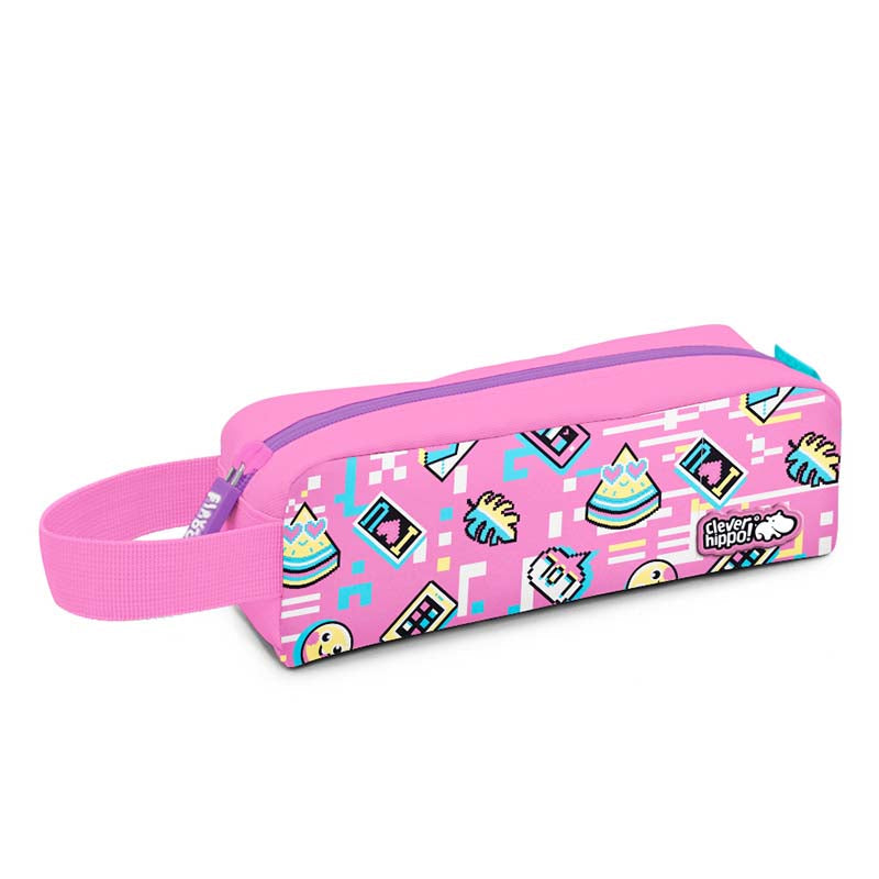 Bóp viết Classic Emoji World Hồng CLEVER HIPPO HM0121