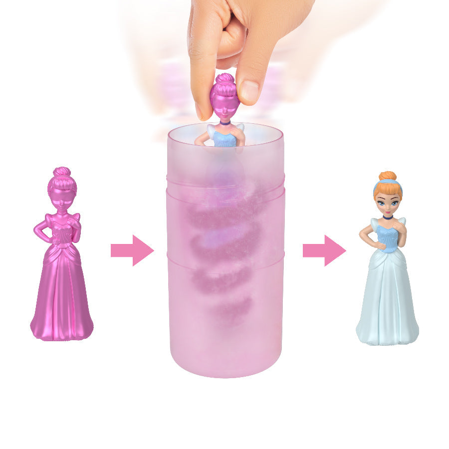 Công chúa Disney Princess bé nhỏ đổi màu-Phiên Bản Thời Trang DISNEY PRINCESS MATTEL HMK83