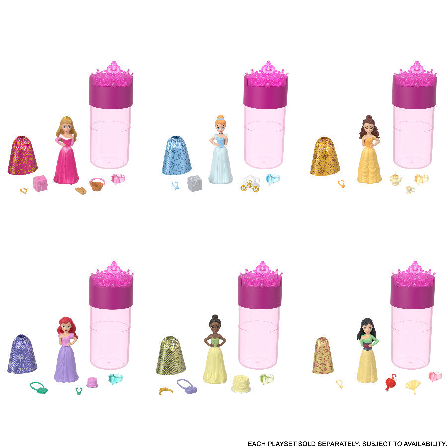 Công chúa Disney Princess bé nhỏ đổi màu-Phiên Bản Thời Trang DISNEY PRINCESS MATTEL HMK83