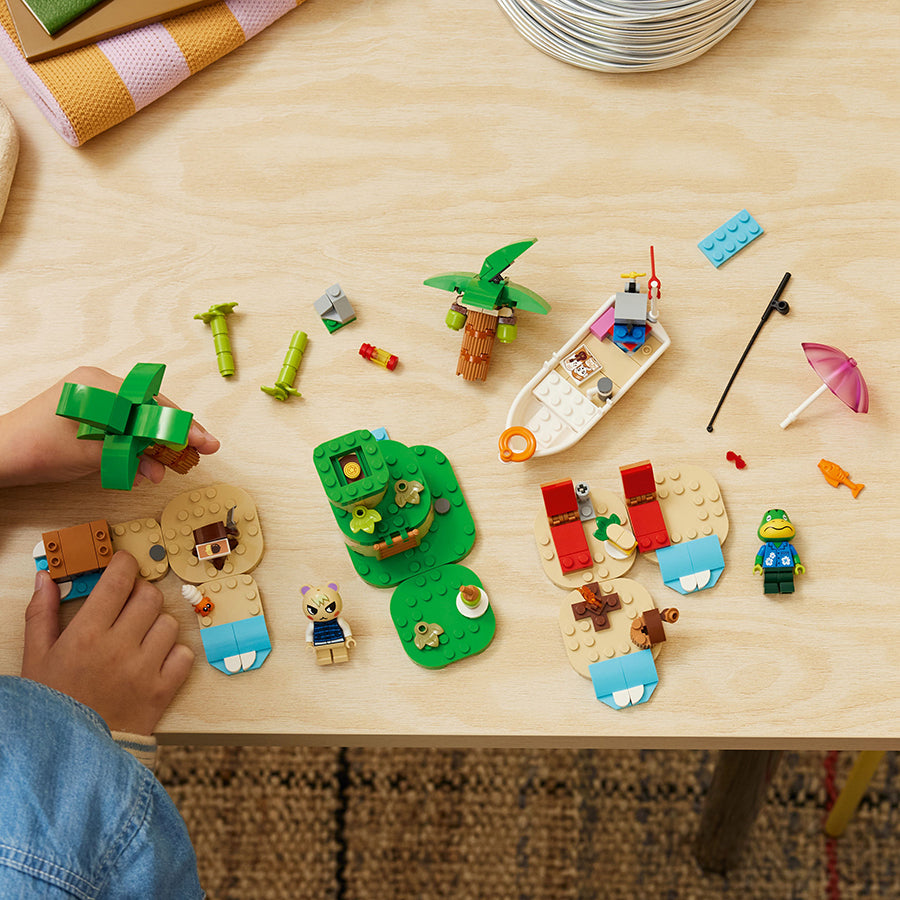 Đồ Chơi Lắp Ráp Hòn Đảo Của Kapp Và Thuyền Câu Cá LEGO ANIMAL CROSSING 77048 (233 chi tiết)