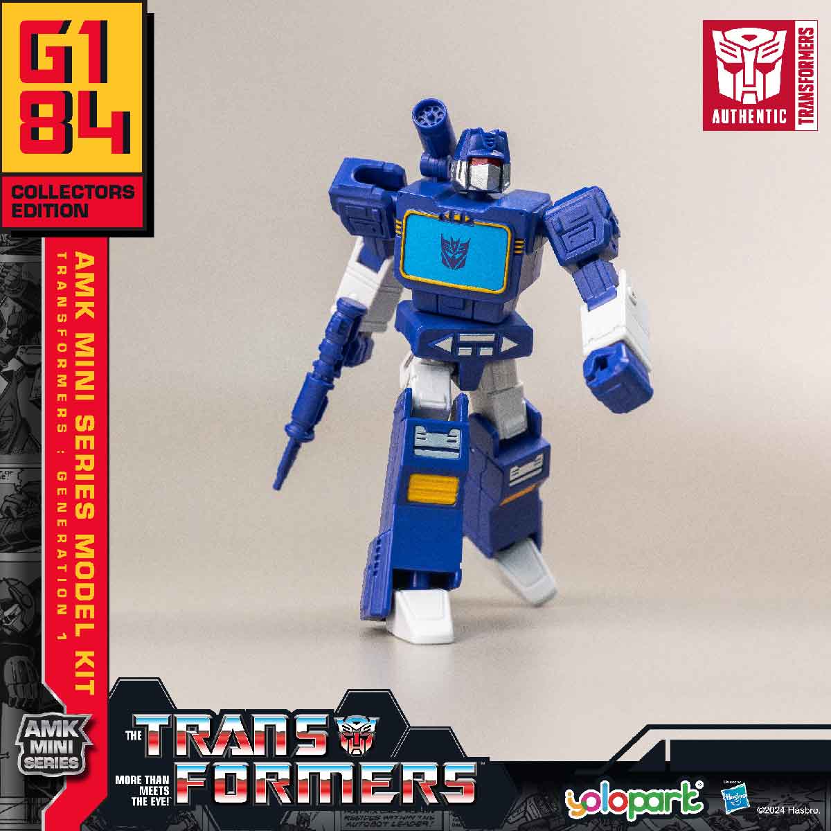 Hộp Mù Lắp Ráp Mô Hình Transformers: Generation One YOLOPARK YPAMKG1-1