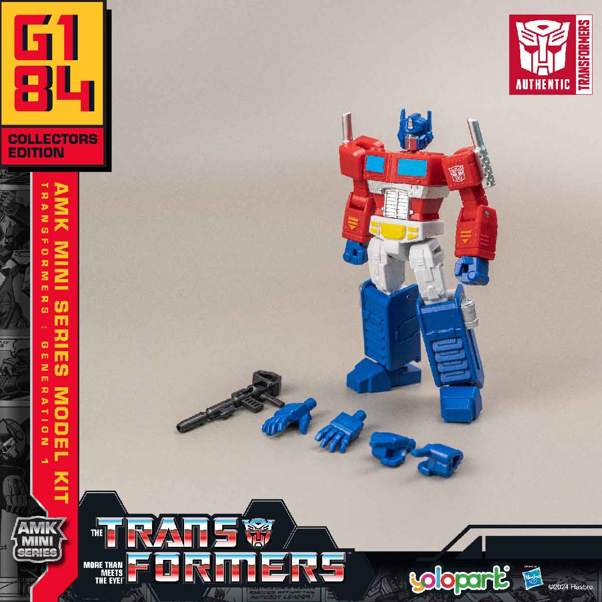 Hộp Mù Lắp Ráp Mô Hình Transformers: Generation One YOLOPARK YPAMKG1-1
