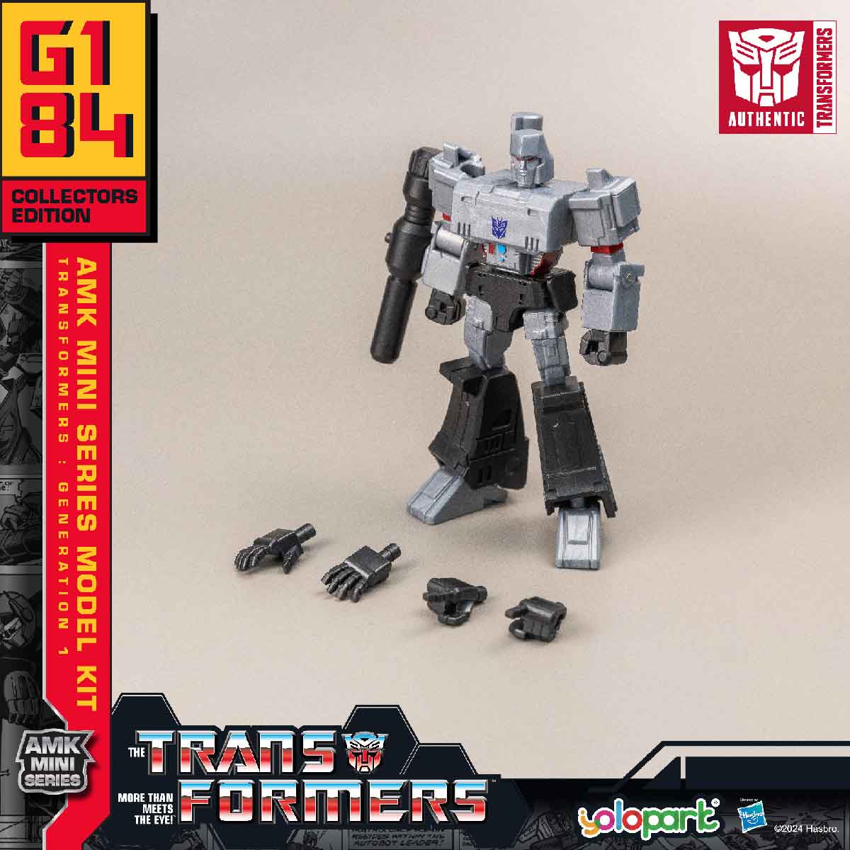Hộp Mù Lắp Ráp Mô Hình Transformers: Generation One YOLOPARK YPAMKG1-1