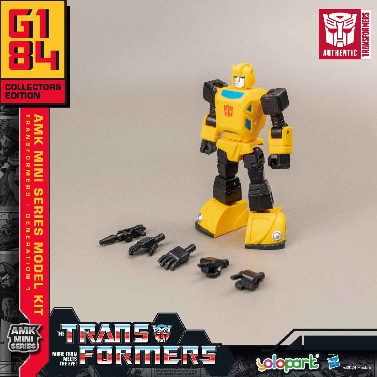 Hộp Mù Lắp Ráp Mô Hình Transformers: Generation One YOLOPARK YPAMKG1-1