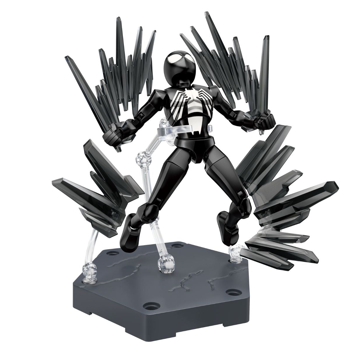Đồ Chơi Hộp Mù Mô Hình Lắp Ráp Marvel Zero Infinite Spiderman KEEPPLAY 73008