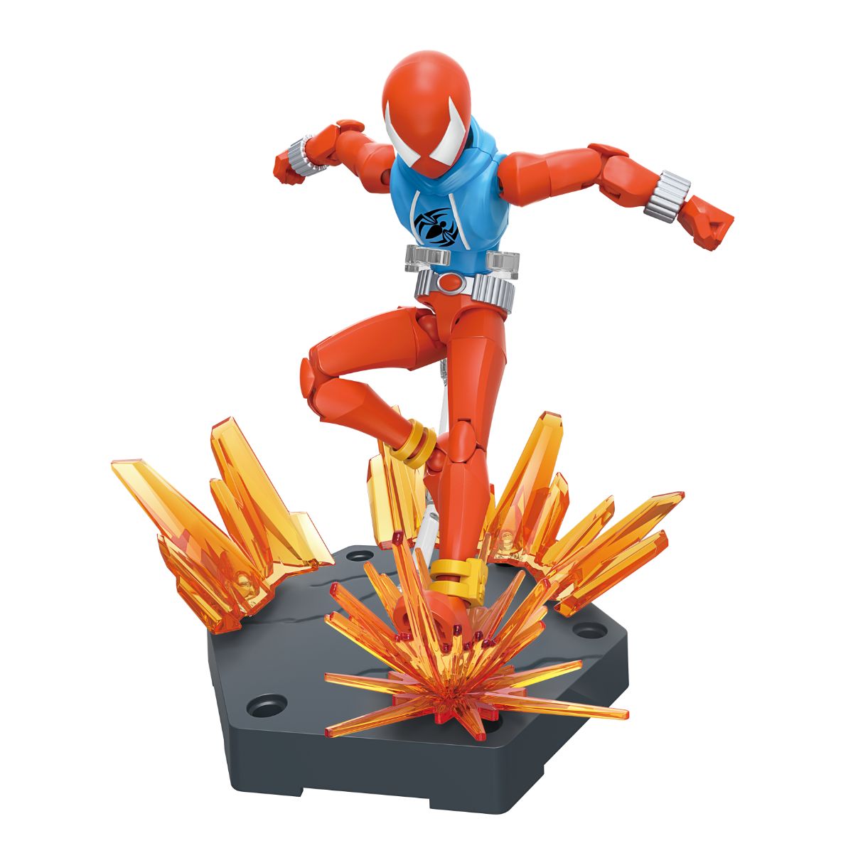 Đồ Chơi Hộp Mù Mô Hình Lắp Ráp Marvel Zero Infinite Spiderman KEEPPLAY 73008